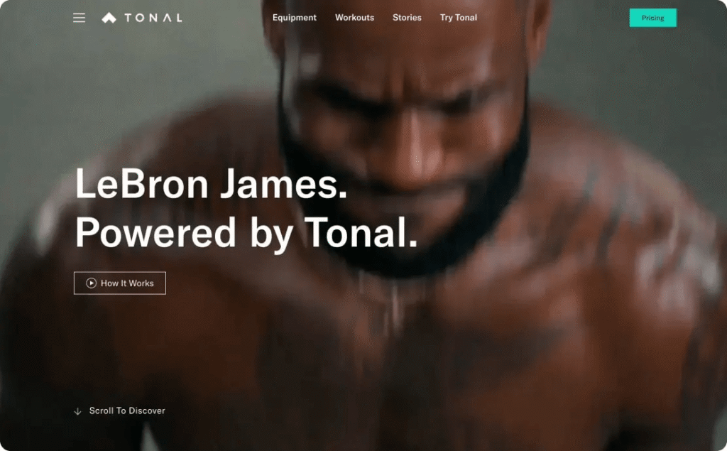 site de LeBron James sous wooCommerce