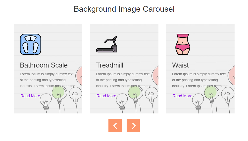 Personnaliser l'apparence du carrousel