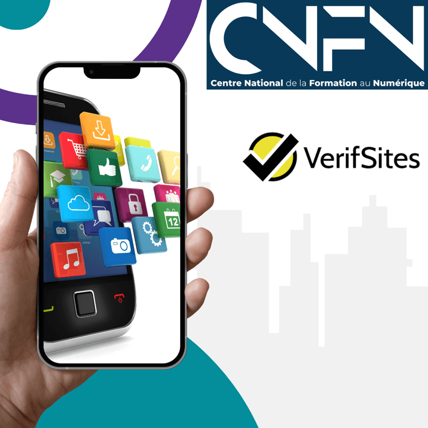 VerifSites.com : lance son application mobile avec le CNFN