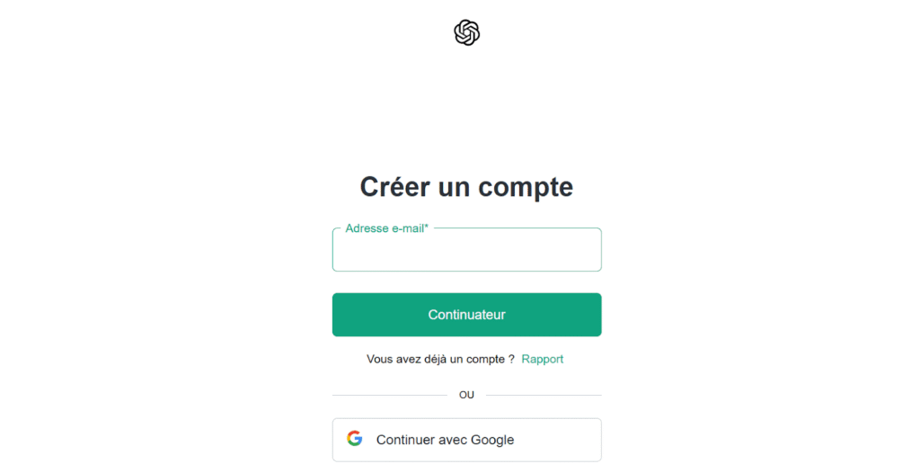 COMPTE ChatGPT