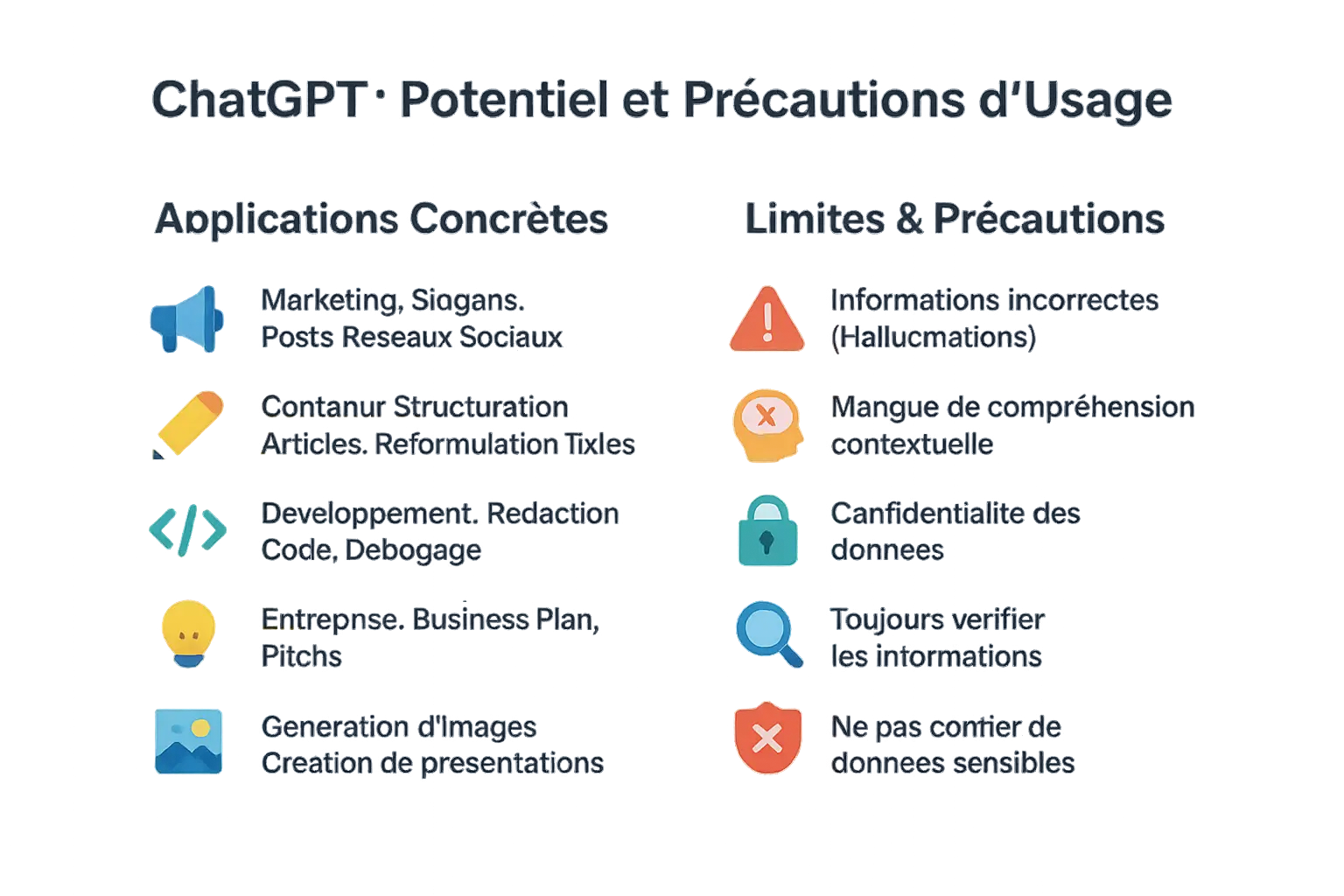 ChatGPT : <strong>Potentiel et précautions d'usage</strong>